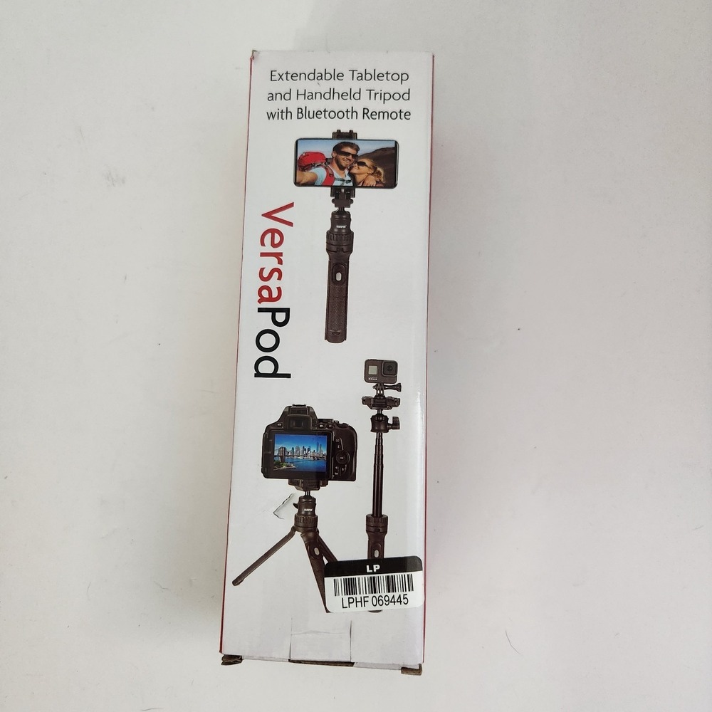 Sunpak Versapod Extendable/Tabletop/Handheld Tripod with Bluetooth Remote NEW